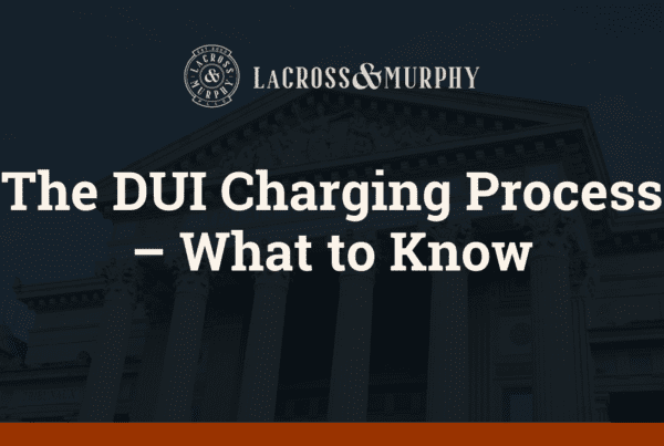 The DUI Charging Process – What to Know
