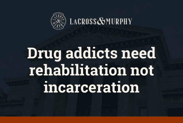 Drug addicts need rehabilitation not incarceration