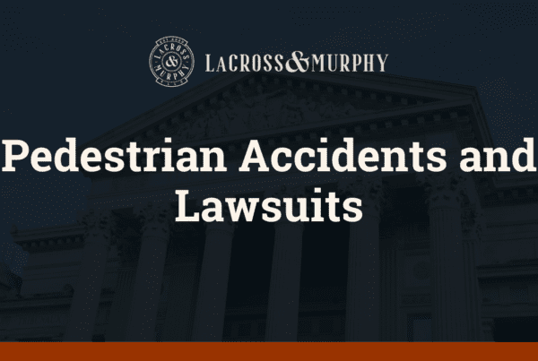 Pedestrian Accidents and Lawsuits
