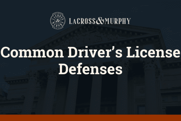 Common Driver’s License Defenses