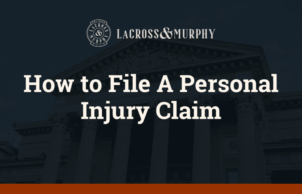 How to File A Personal Injury Claim