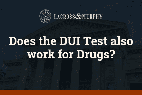 Does the DUI Test also work for Drugs?