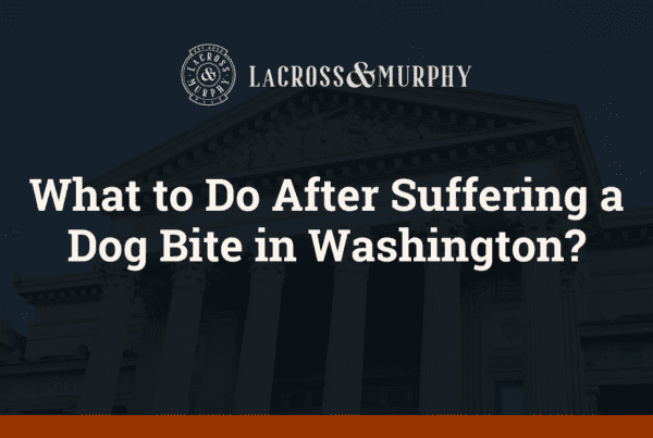 What to Do After Suffering a Dog Bite in Washington - LaCross and Murphy - Port Orchard Washington Criminal Defense Law Firm